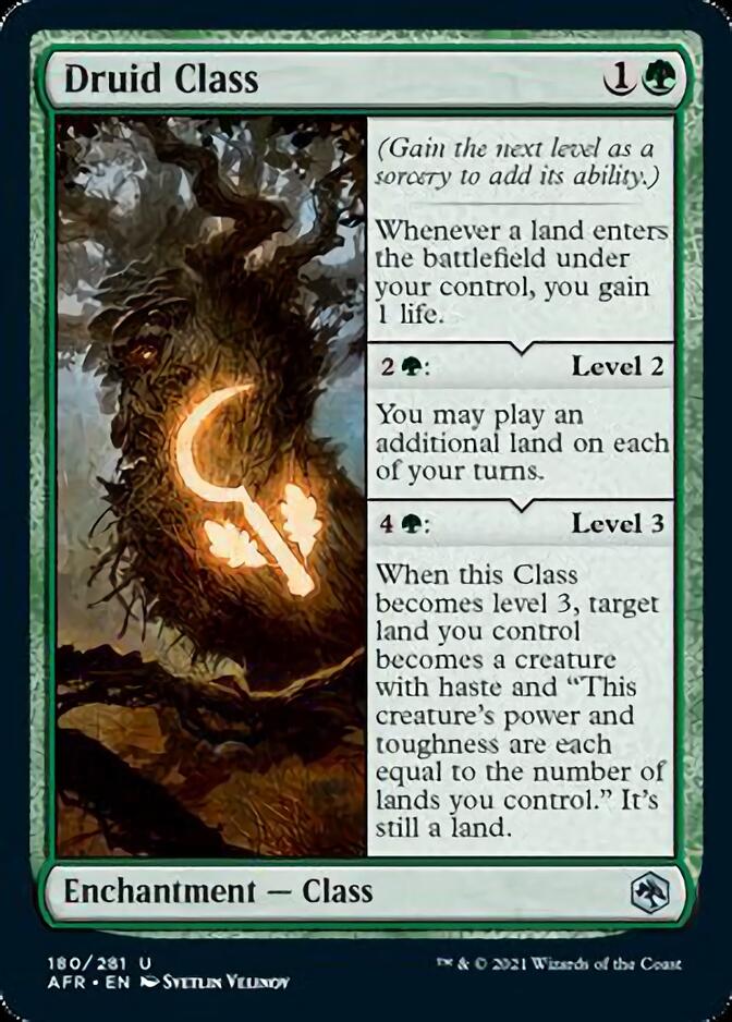 Druid Class [Dungeons & Dragons: Adventures in the Forgotten Realms] | Eastridge Sports Cards & Games