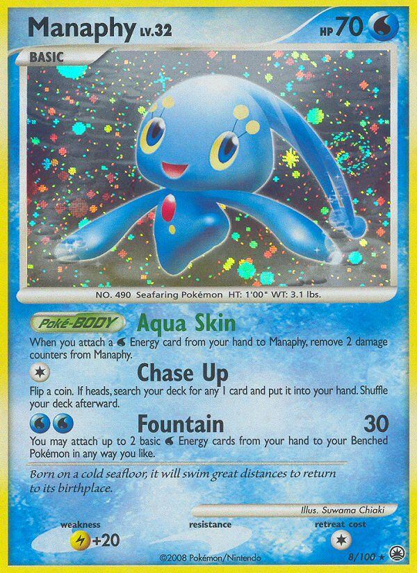 Manaphy (8/100) [Diamond & Pearl: Majestic Dawn] | Eastridge Sports Cards & Games