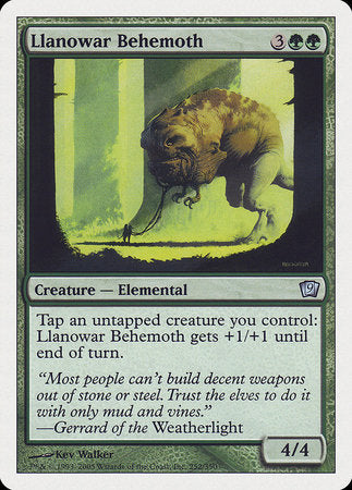 Llanowar Behemoth [Ninth Edition] | Eastridge Sports Cards & Games