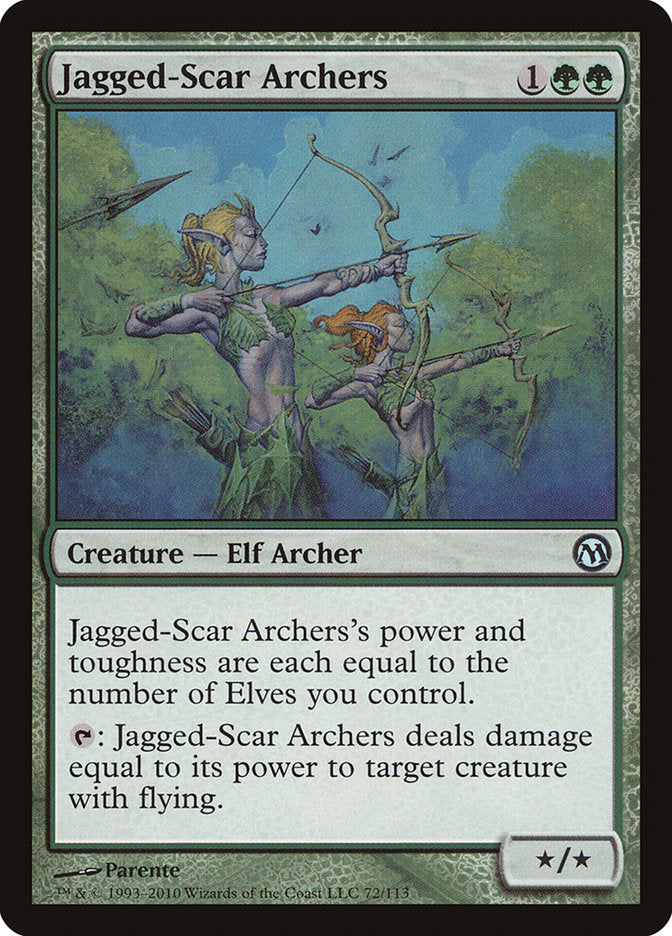 Jagged-Scar Archers [Duels of the Planeswalkers] | Eastridge Sports Cards & Games