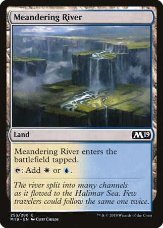 Meandering River [Core Set 2019] | Eastridge Sports Cards & Games