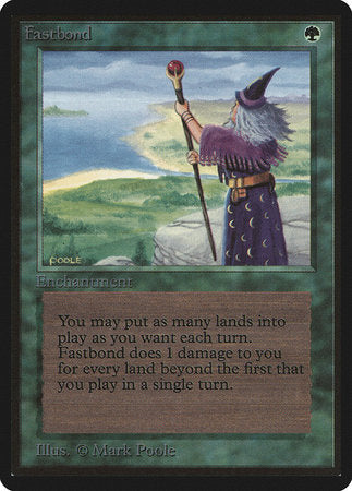 Fastbond [Limited Edition Beta] | Eastridge Sports Cards & Games