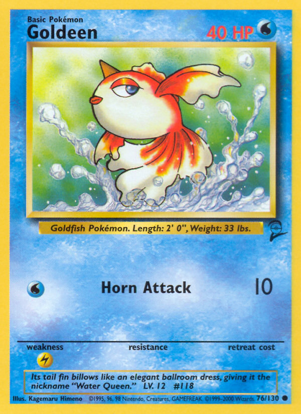 Goldeen (76/130) [Base Set 2] | Eastridge Sports Cards & Games