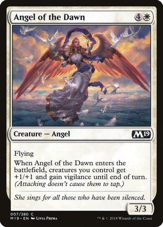 Angel of the Dawn [Core Set 2019] | Eastridge Sports Cards & Games