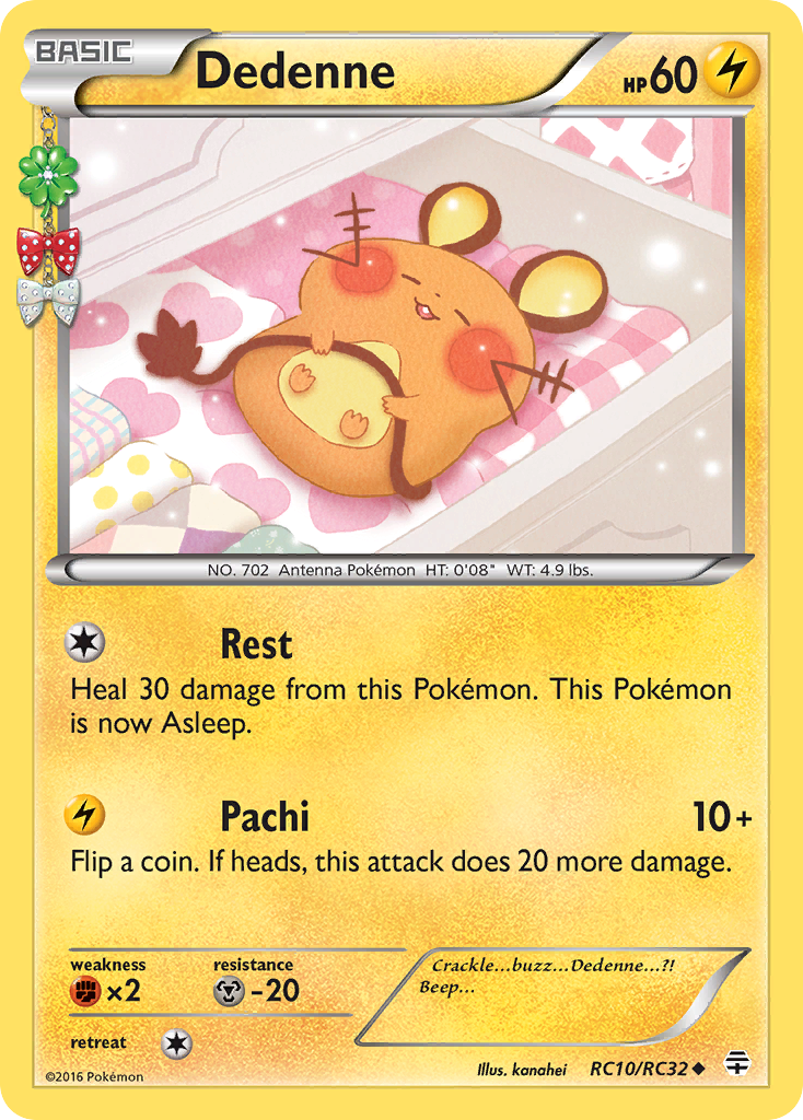 Dedenne (RC10/RC32) [XY: Generations] | Eastridge Sports Cards & Games