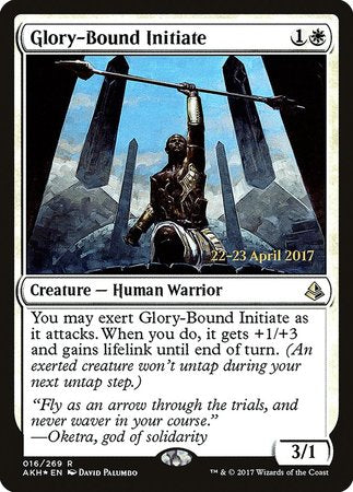 Glory-Bound Initiate [Amonkhet Promos] | Eastridge Sports Cards & Games
