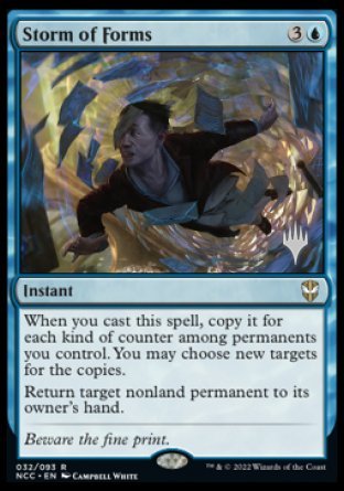 Storm of Forms (Promo Pack) [Streets of New Capenna Commander Promos] | Eastridge Sports Cards & Games