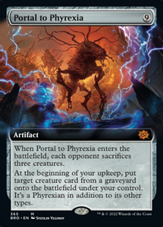 Portal to Phyrexia (Extended Art) [The Brothers' War] | Eastridge Sports Cards & Games
