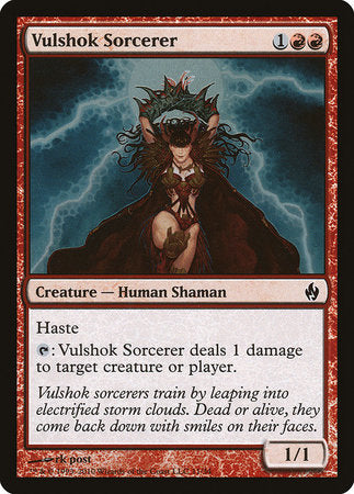 Vulshok Sorcerer [Premium Deck Series: Fire and Lightning] | Eastridge Sports Cards & Games