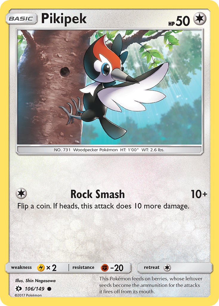 Pikipek (106/149) [Sun & Moon: Base Set] | Eastridge Sports Cards & Games