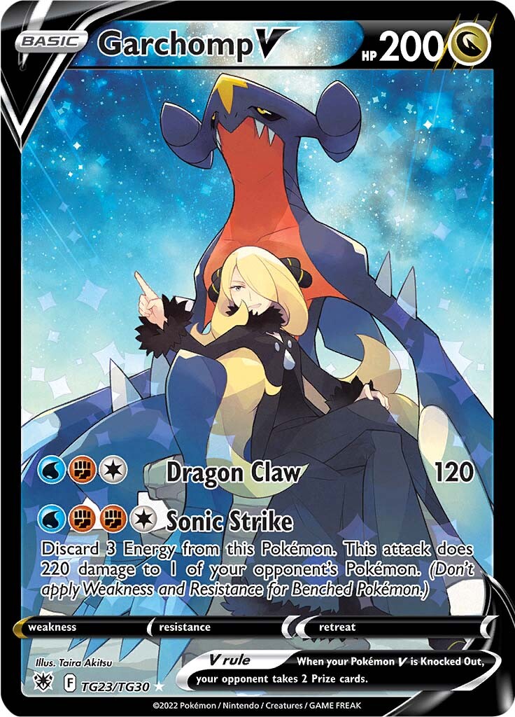 Garchomp V (TG23/TG30) [Sword & Shield: Astral Radiance] | Eastridge Sports Cards & Games