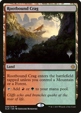 Rootbound Crag [Ixalan Promos] | Eastridge Sports Cards & Games