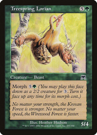 Treespring Lorian [Onslaught] | Eastridge Sports Cards & Games