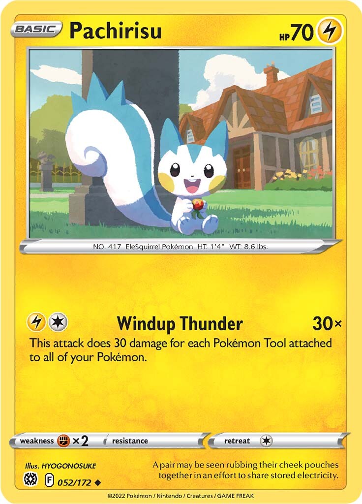 Pachirisu (052/172) [Sword & Shield: Brilliant Stars] | Eastridge Sports Cards & Games