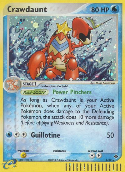 Crawdaunt (3/97) [EX: Dragon] | Eastridge Sports Cards & Games