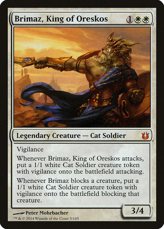 Brimaz, King of Oreskos [Born of the Gods] | Eastridge Sports Cards & Games