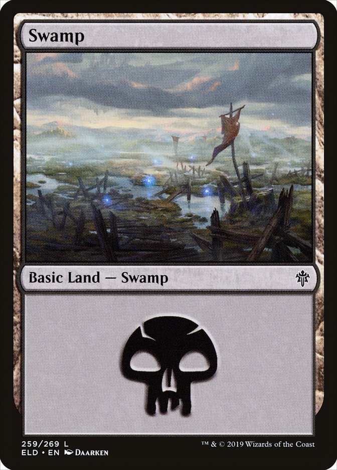 Swamp (259) [Throne of Eldraine] | Eastridge Sports Cards & Games