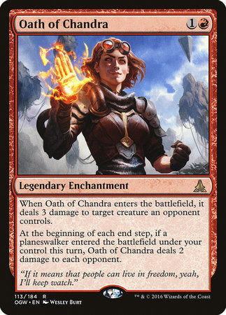 Oath of Chandra [Oath of the Gatewatch] | Eastridge Sports Cards & Games