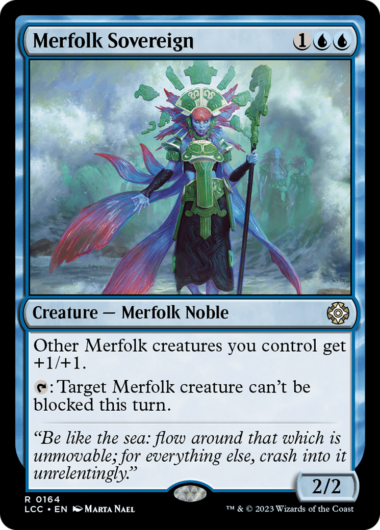 Merfolk Sovereign [The Lost Caverns of Ixalan Commander] | Eastridge Sports Cards & Games