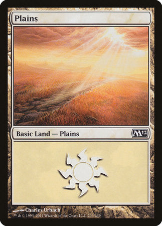 Plains (233) [Magic 2012] | Eastridge Sports Cards & Games