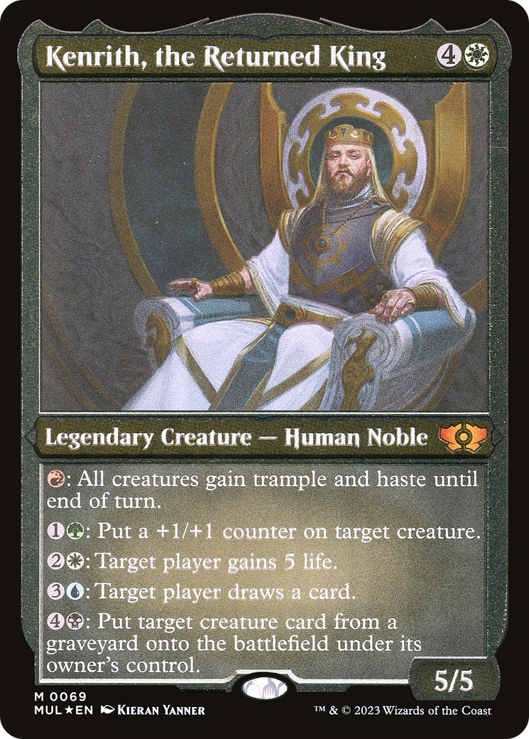 Kenrith, the Returned King (Foil Etched) [Multiverse Legends] | Eastridge Sports Cards & Games