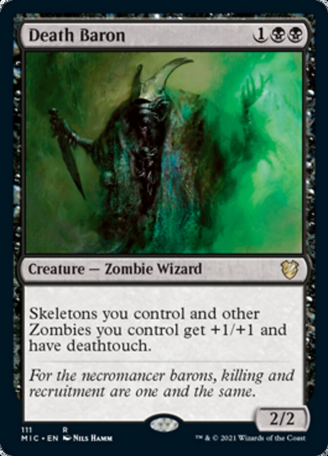 Death Baron [Innistrad: Midnight Hunt Commander] | Eastridge Sports Cards & Games