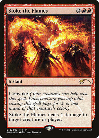 Stoke the Flames [Friday Night Magic 2014] | Eastridge Sports Cards & Games