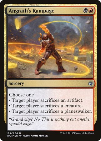 Angrath's Rampage [War of the Spark] | Eastridge Sports Cards & Games