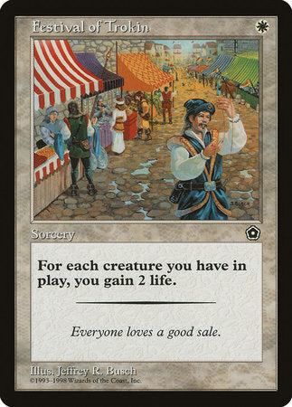 Festival of Trokin [Portal Second Age] | Eastridge Sports Cards & Games