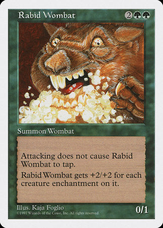 Rabid Wombat [Fifth Edition] | Eastridge Sports Cards & Games