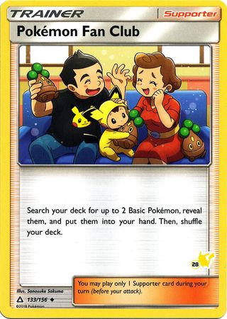 Pokemon Fan Club (133/156) (Pikachu Stamp #28) [Battle Academy 2020] | Eastridge Sports Cards & Games