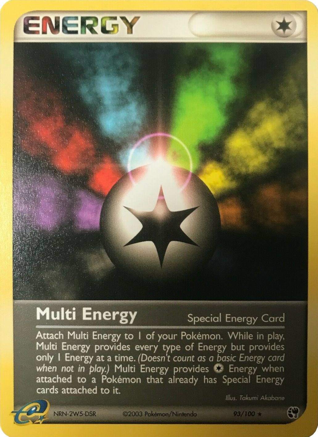 Multi Energy (93/100) (League Promo) [EX: Sandstorm] | Eastridge Sports Cards & Games