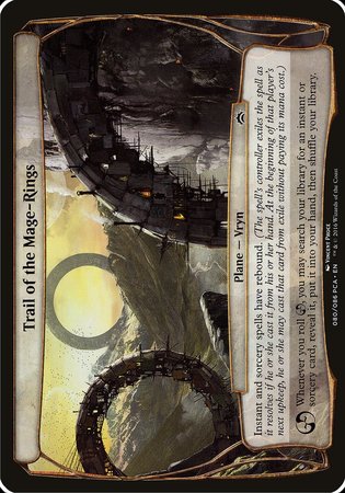Trail of the Mage-Rings (Planechase Anthology) [Planechase Anthology Planes] | Eastridge Sports Cards & Games
