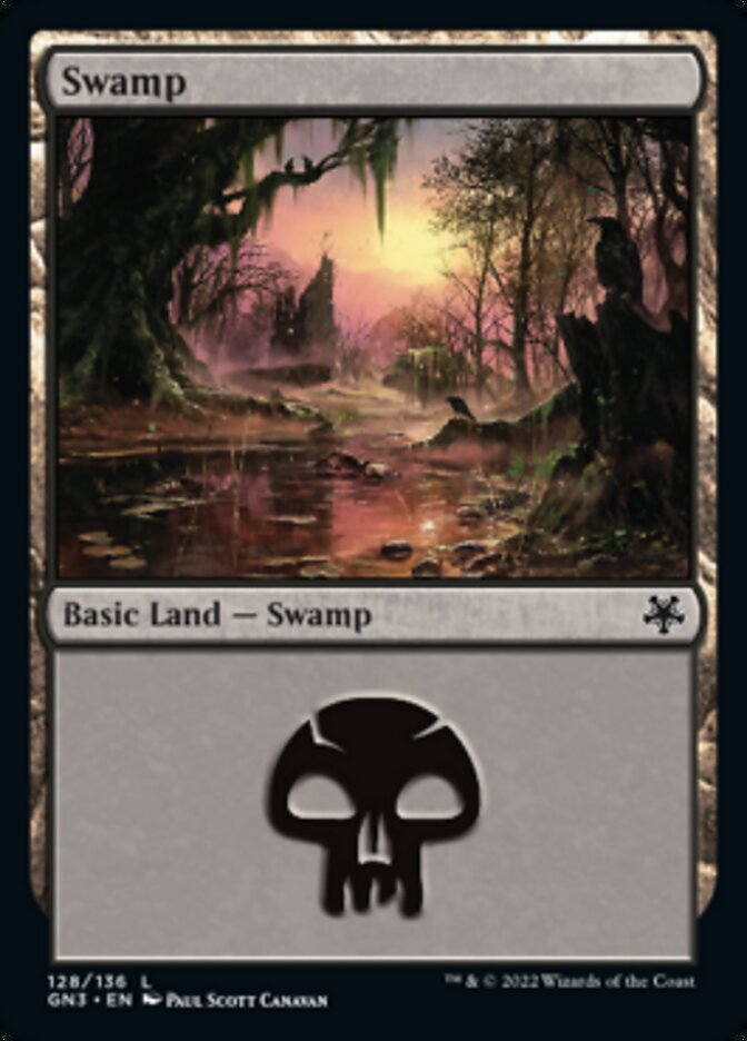 Swamp (128) [Game Night: Free-for-All] | Eastridge Sports Cards & Games