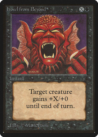 Howl from Beyond [Limited Edition Beta] | Eastridge Sports Cards & Games