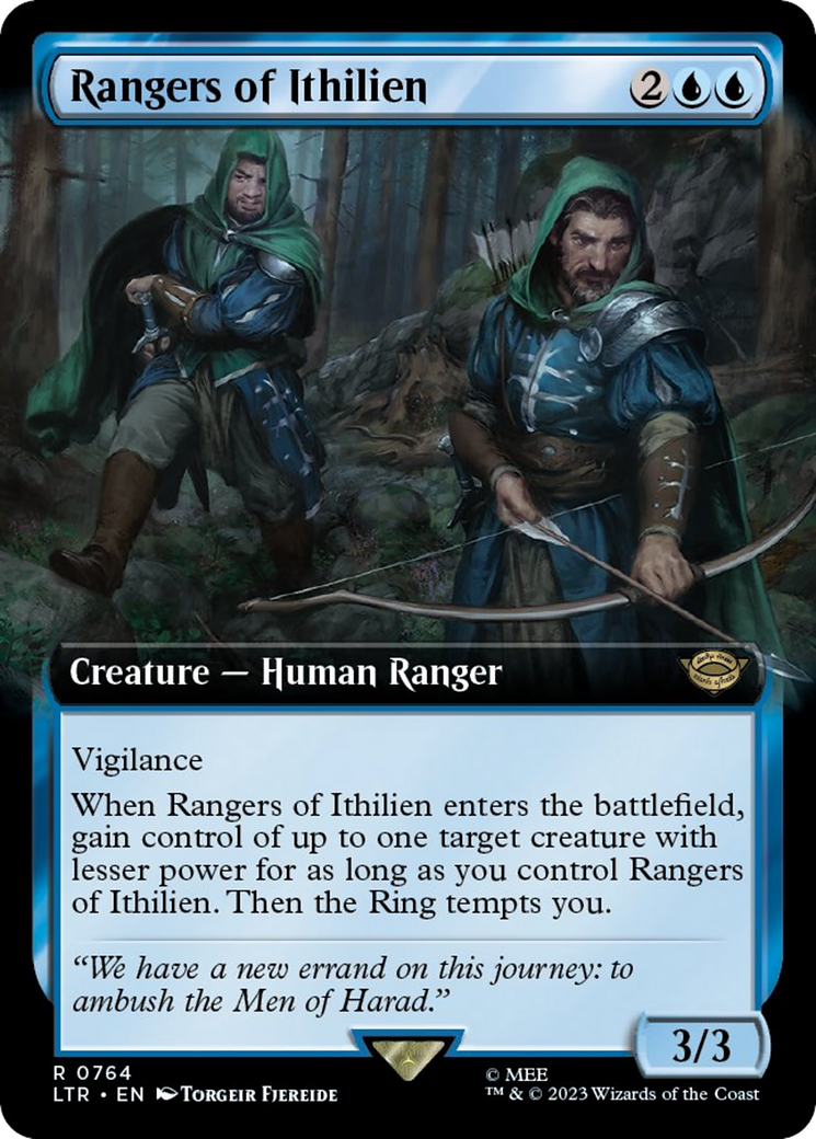 Rangers of Ithilien (Extended Art) (Surge Foil) [The Lord of the Rings: Tales of Middle-Earth] | Eastridge Sports Cards & Games