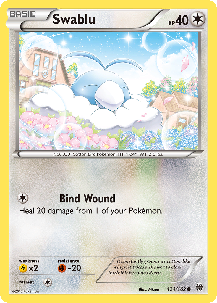 Swablu (124/162) [XY: BREAKthrough] | Eastridge Sports Cards & Games