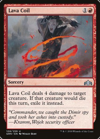 Lava Coil [Guilds of Ravnica] | Eastridge Sports Cards & Games