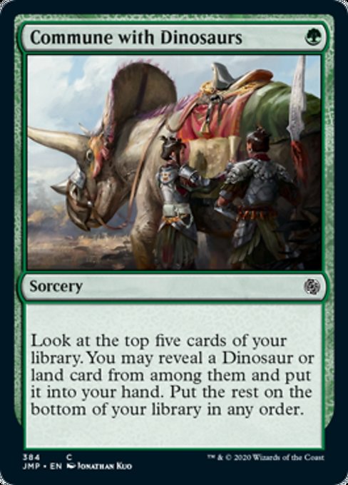 Commune with Dinosaurs [Jumpstart] | Eastridge Sports Cards & Games