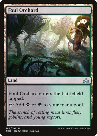 Foul Orchard [Rivals of Ixalan] | Eastridge Sports Cards & Games