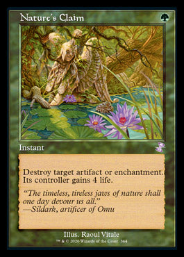 Nature's Claim (Timeshifted) [Time Spiral Remastered] | Eastridge Sports Cards & Games