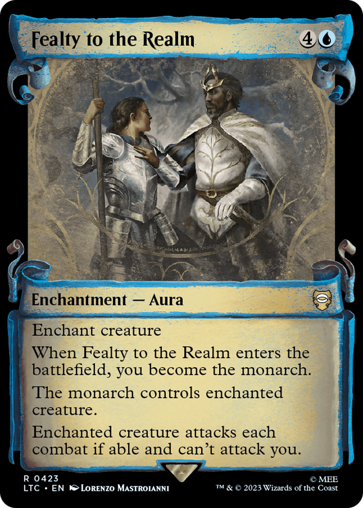 Fealty to the Realm [The Lord of the Rings: Tales of Middle-Earth Commander Showcase Scrolls] | Eastridge Sports Cards & Games