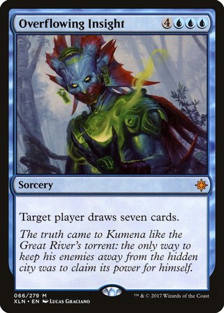 Overflowing Insight [Ixalan] | Eastridge Sports Cards & Games