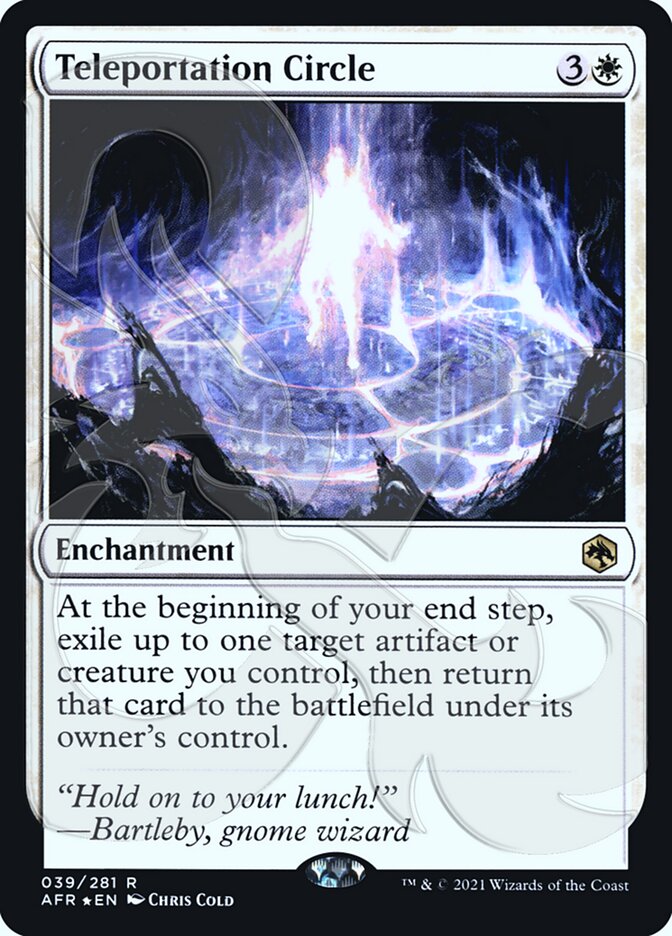 Teleportation Circle (Ampersand Promo) [Dungeons & Dragons: Adventures in the Forgotten Realms Promos] | Eastridge Sports Cards & Games