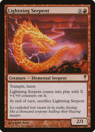 Lightning Serpent [Coldsnap] | Eastridge Sports Cards & Games