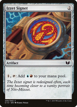 Izzet Signet [Commander 2015] | Eastridge Sports Cards & Games