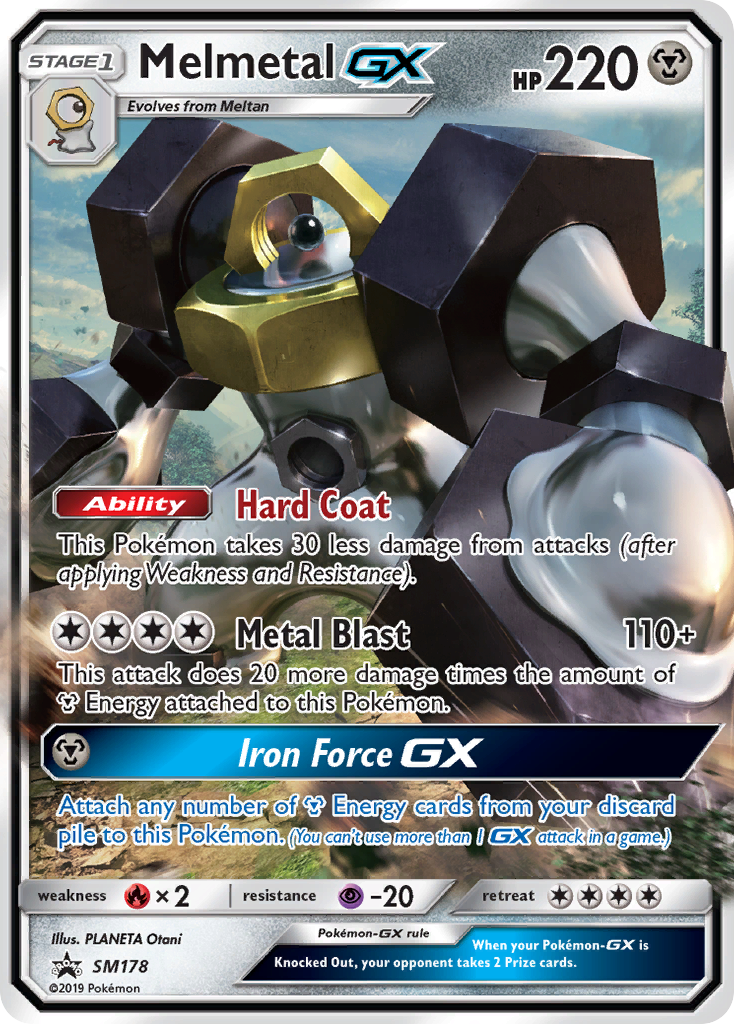 Melmetal GX (SM178) [Sun & Moon: Black Star Promos] | Eastridge Sports Cards & Games