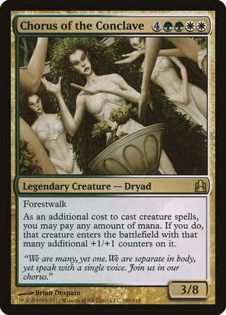 Chorus of the Conclave [Commander 2011] | Eastridge Sports Cards & Games