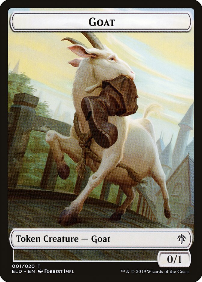 Goat [Throne of Eldraine Tokens] | Eastridge Sports Cards & Games