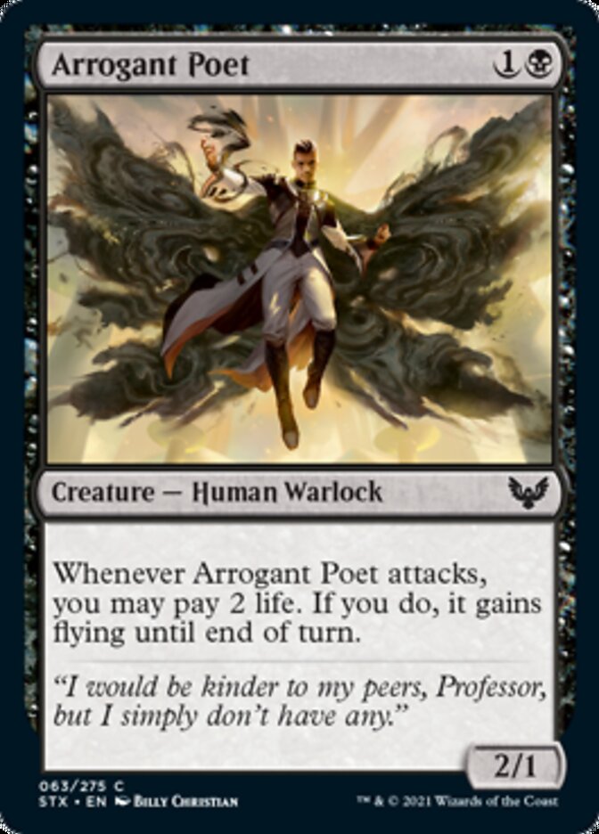 Arrogant Poet [Strixhaven: School of Mages] | Eastridge Sports Cards & Games